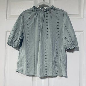 Universal Thread Eyelet Top